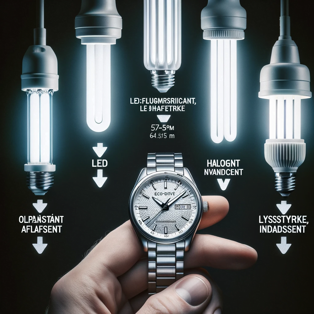 Kan Eco-Drive ure lades op med kunstigt lys?